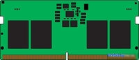 Оперативная память Kingston 8ГБ DDR5 SODIMM 5600 МГц KVR56S46BS6-8 - фото