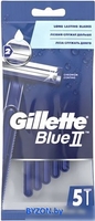 Бритвенный станок Gillette Blue II (5 шт) - фото