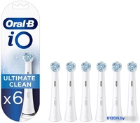 Сменная насадка Oral-B iO Ultimate Clean (6 шт, белый) - фото