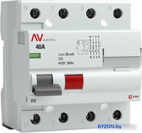 Устройство защитного отключения EKF Averes rccb-4-40-30-ac-av - фото