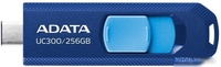 USB Flash ADATA UC300 256GB (синий/голубой) - фото