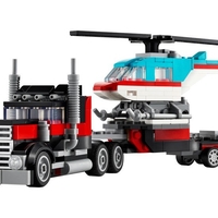 Конструктор LEGO Creator 31146 Грузовик-платформа с вертолетом 3в1 - фото2