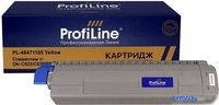Картридж ProfiLine PL_46471105_Y (аналог Oki 46471105 Y) - фото