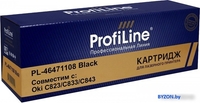 Картридж ProfiLine PL_46471108_BK (аналог Oki 46471108 BK) - фото2