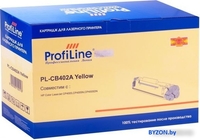 Картридж ProfiLine PL_CB402A_Y (аналог HP CB402A Y) - фото