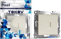 Розетка компьютерная Tokov Electric Pixel TKE-PX-RC1-C02 - фото2