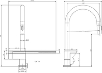 Смеситель Vieir V15014-G - фото2