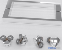Душевой уголок RGW CL-48 (CL-14 + Z-050-1) 32094881-011 110x80 (хром/прозрачное стекло) - фото2