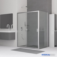 Душевой уголок RGW CL-48 (CL-14 + Z-050-1) 32094895-011 150x90 (хром/прозрачное стекло) - фото