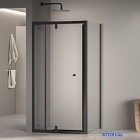 Душевой уголок RGW PA-32B (PA-02B + Z-050-1B) 41083200-014 100x100 (черный/прозрачное стекло) - фото