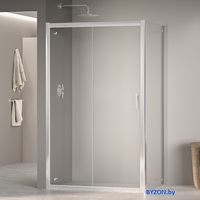 Душевой уголок RGW PA-76 (PA-016 + Z-050-2) 35087620-11 120x100 (хром/прозрачное стекло) - фото