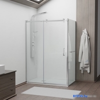 Душевой уголок RGW TO-44-1 (TO-14 + Z-060-2) 020744159-11 150x90 (хром/прозрачное стекло) - фото