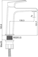Смеситель Ekko EM1172 - фото2