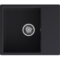 Кухонная мойка GranFest Urban GF-UR-658L (черный) - фото