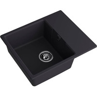 Кухонная мойка GranFest Urban GF-UR-658L (черный) - фото2