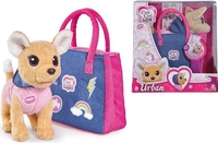 Классическая игрушка Simba Chi-Chi Love Собачка Городская мода с сумочкой и стикерами 105 - фото2