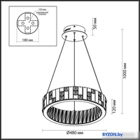 Подвесная люстра Odeon Light Crossa 5072/60L - фото2