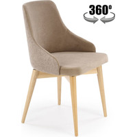 Стул Halmar Malaga Mavel 38/Stelar 16 (бежевый/бук) - фото
