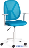 Компьютерное кресло TetChair Play White Blue (синий) - фото