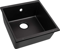 Кухонная мойка ZorG Subline 40 (черный оникс) - фото2