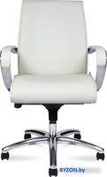 Кресло Norden Sorbonne LB Ivory AM 1716B-2 (экокожа/слоновая кость) - фото2