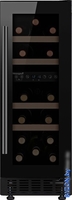 Винный шкаф Weissgauff WWC-17 DB DualZone - фото
