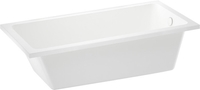 Ванна Wellsee FreeDom 150x80 231101002 (встраиваемая ванна белый глянец, сифон-автомат глянцевый белый) - фото2
