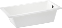 Ванна Wellsee FreeDom 150x80 231101003 (встраиваемая ванна белый глянец, сифон-автомат матовый черный) - фото2
