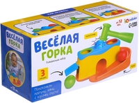 Развивающая игрушка Zabiaka IQ Веселая горка Сортер 9913450 - фото