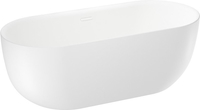 Ванна Wellsee Chic Riviera 170x76 236802002 (отдельностоящая ванна белый глянец, экран, ножки, сифон-автомат глянцевый белый) - фото2