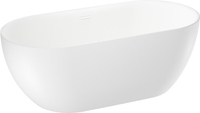 Ванна Wellsee Chic Riviera 179x84,5 236803002 (отдельностоящая ванна белый глянец, экран, ножки, сифон-автомат глянцевый белый) - фото2