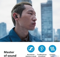 Наушники Sennheiser Momentum True Wireless 4 (белый/серебристый) - фото2