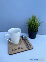 Подставка под кружку ОМурМебель Coffee (бежевый) - фото2
