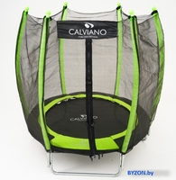 Батут Calviano Outside Master Green 140 см - 4.5ft (внешняя сетка, без лестницы) - фото2