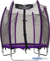 Батут Calviano Outside Master Purple 140 см - 4.5ft (внешняя сетка, без лестницы) - фото