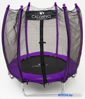 Батут Calviano Outside Master Purple 140 см - 4.5ft (внешняя сетка, без лестницы) - фото2