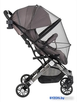Коляска прогулочная «книга» Farfello Comfy Go Comfort CG-302 (серый/черный хром) - фото2