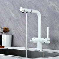 Смеситель Paulmark Serpentine SE213222-431 (белый матовый) - фото2