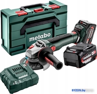 Угловая шлифмашина Metabo WB 18 LT BL 11-125 Quick 613054650 (с 2-мя АКБ, кейс) - фото