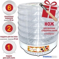 Спектр-Прибор Ветерок-2 Люкс (8 поддонов, прозрачный) - фото2