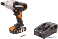 Винтоверт Worx WX291 (с 1-им АКБ, кейс) - фото