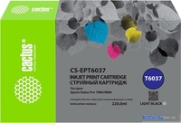 Картридж CACTUS CS-EPT6037 (аналог Epson EPT6037) - фото