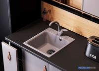 Кухонная мойка Quartz Bond 430 (грей) - фото2