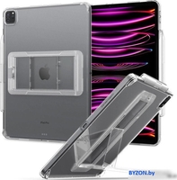 Чехол для планшета Spigen Air Skin Hybrid S для iPad Pro 12.9 (2022/2021) (прозрачный) - фото