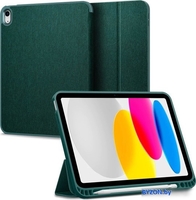 Чехол для планшета Spigen Urban Fit для iPad 10.9 (2022) (зеленый) - фото
