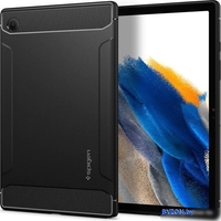 Чехол для планшета Spigen Rugged Armor для Galaxy Tab A8 (2022) (черный) - фото