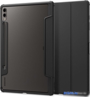 Чехол для планшета Spigen Ultra Hybrid Pro для Galaxy Tab S9 Plus (черный) - фото