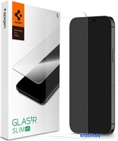 Защитное стекло Spigen Glas.TR Slim для iPhone 12 Mini AGL01533 - фото2