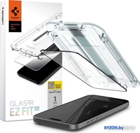 Защитное стекло Spigen Glass TR EZ Fit FC для iPhone 15 AGL06908 - фото