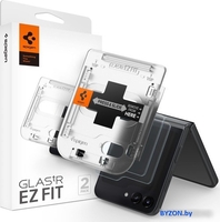 Защитное стекло Spigen Glass TR EZ Fit для Galaxy Z Flip 5 AGL06525 (2шт) - фото